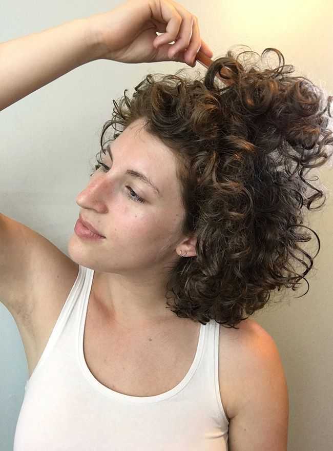 Как избавиться от вьющихся волос на висках
