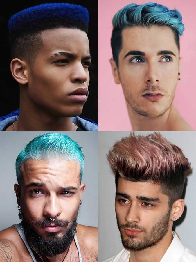 В какой цвет покрасить волосы парню: советы стилистов