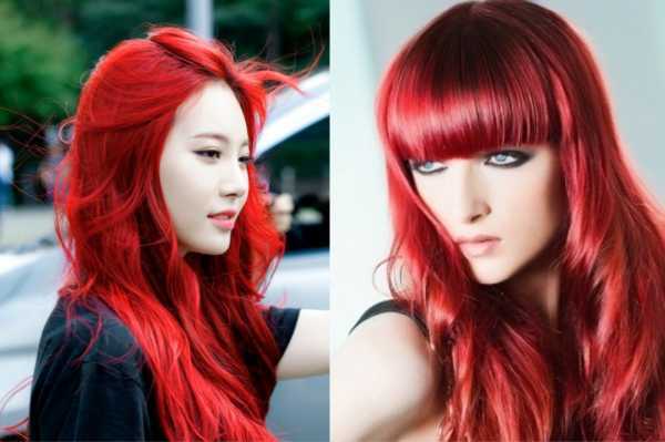 Темно-красный цвет волос 2021: 95 удачных примеров фото покраски