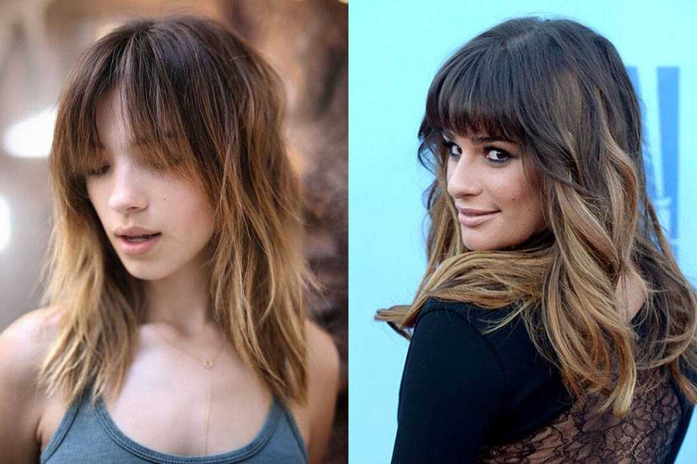 Мелирование на темные волосы: до и после фото