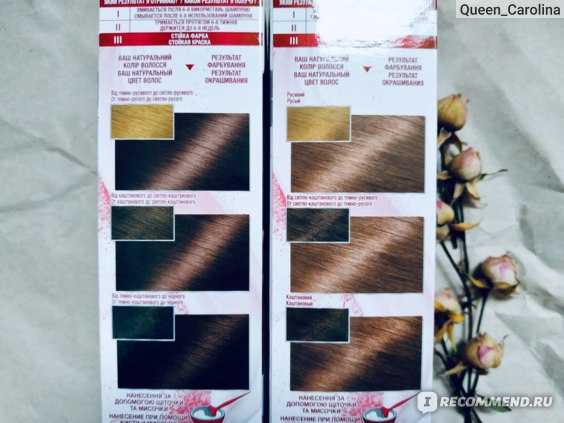 Шедевральная палитра цветов краски для волос гарньер: фото с официального сайта и весь каталог по номерам