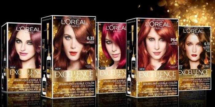 Лореаль экселанс: палитра цветов крем-краски для волос loreal excellence creme