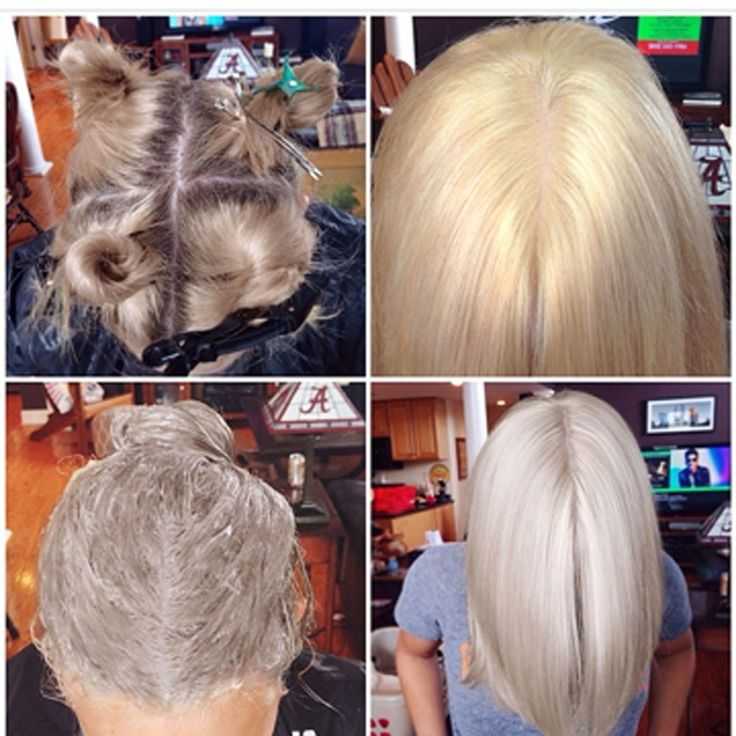 Как покрасить волос профессиональной краской в блондинку