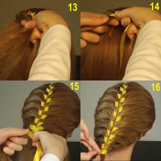 Прическа корзинка: как сделать на длинные волосы за 7 шагов