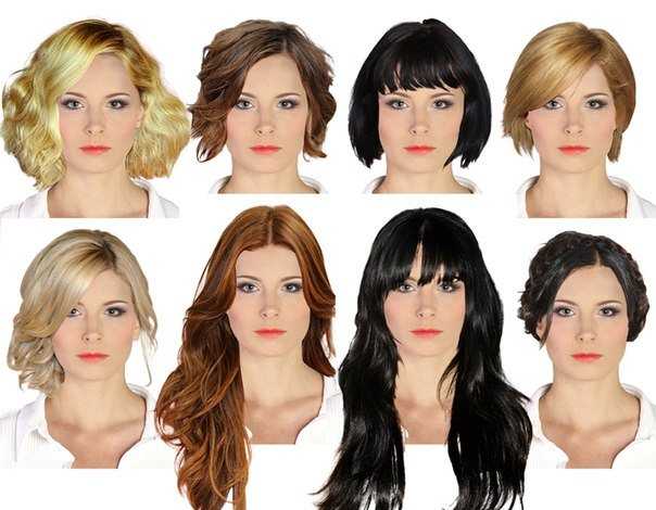 Как правильно подобрать стрижку и цвет волос по форме лица фото