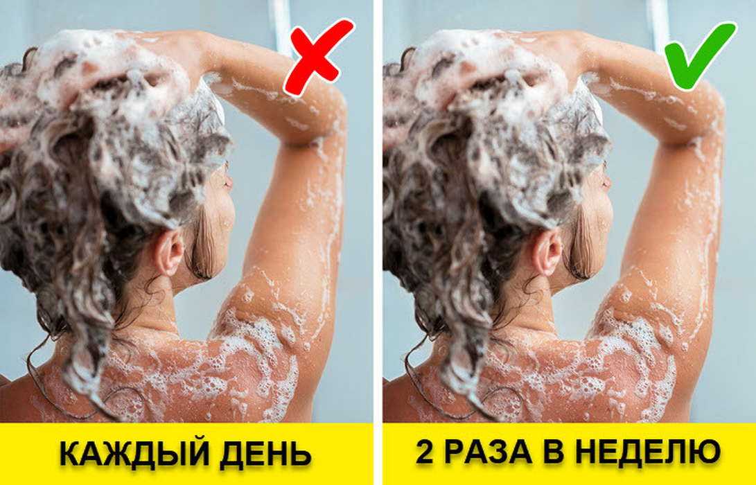 Как часто нужно мыть голову взрослым и детям?