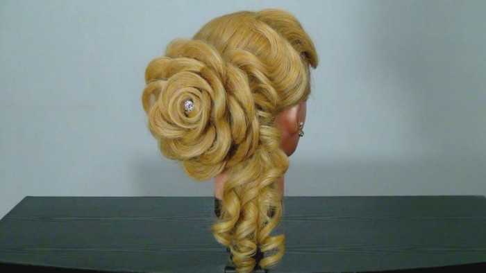 Роза из волос на голове: для кого актуальна прическа. подробная инструкция: как сделать розочку на волосах самостоятельно. способы фиксации и укладки. плюсы и минусы. примеры знаменитостей.