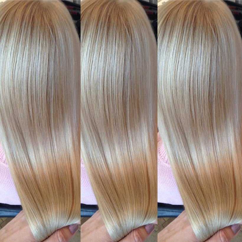 Как затонировать волосы в красивый блонд