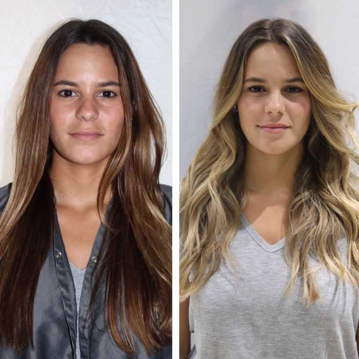 Окрашивание контуринг: техника преображения волос и лица