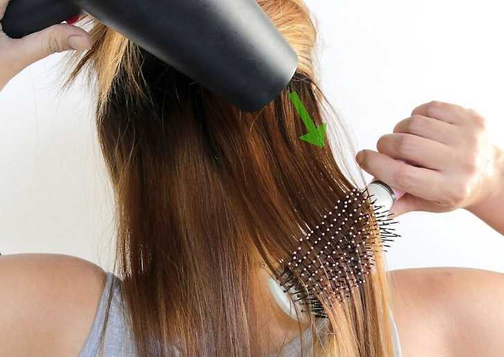 Как уложить волосы феном самой себе: основные принципы укладки
