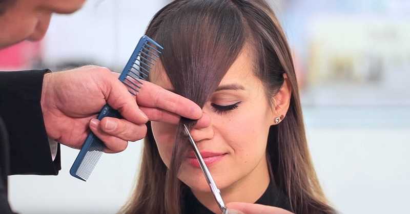 Как подстричь косую челку самостоятельно: пошаговая инструкция - luv.ru