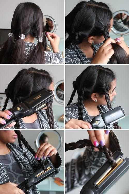 Как накрутить короткие волосы на утюжок: фото, способы создания укладки - szpilka.ru