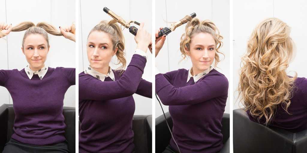 Как утюжком сделать волны на волосах: пошаговая инструкция с фото