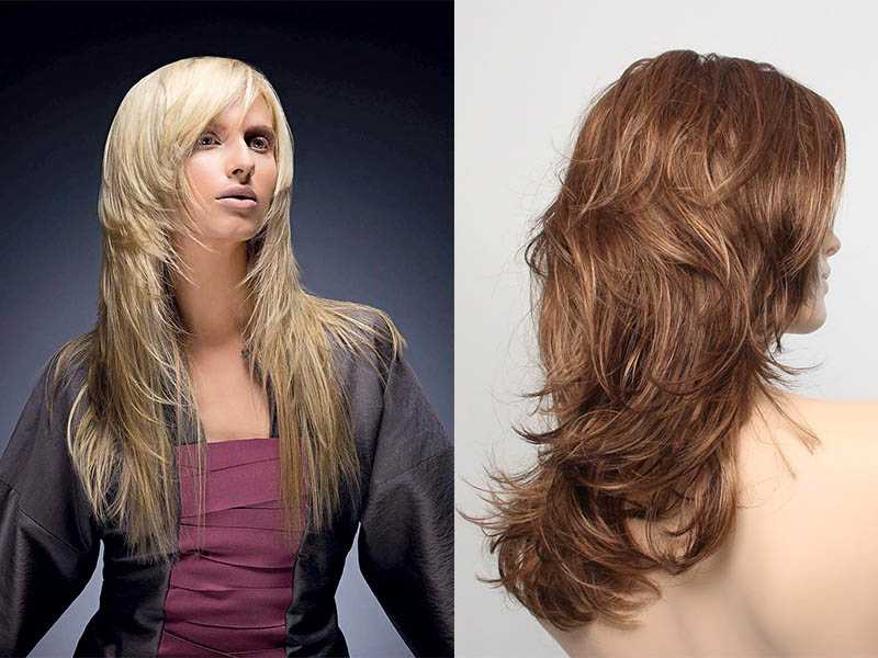 Стрижка каскад на длинные волосы 2021. как стричь на разные типы волос и лица