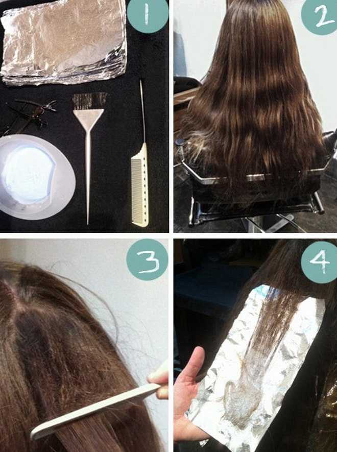 Как сделать балаяж на темные волосы в домашних условиях: пошаговая техника окрашивания