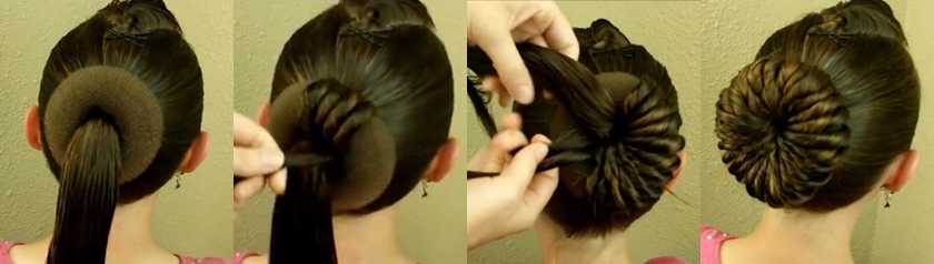 Валик для волос: поролоновый, видео-инструкция как делать пучок на длинные локоны своими руками, для объема, из чего можно сделать, фото и цена