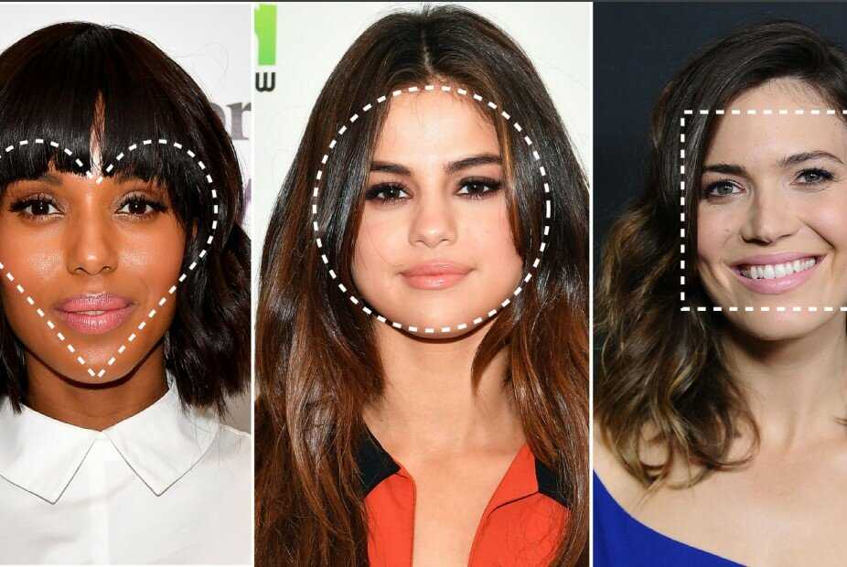 Стрижки и причёски визуально уменьшающие лицо: варианты для разной длины волос