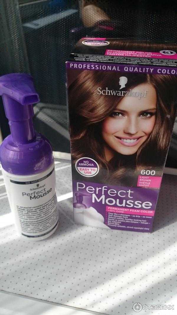 Краска-мусс для волос: для окрашивания от шварцкопф (schwarzkopf perfect mousse), красящий перфект и стойкая пена - отзывы