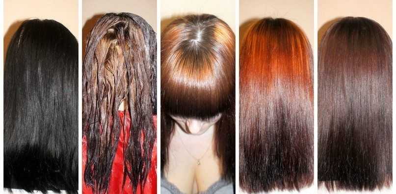 Как смыть краску с волос