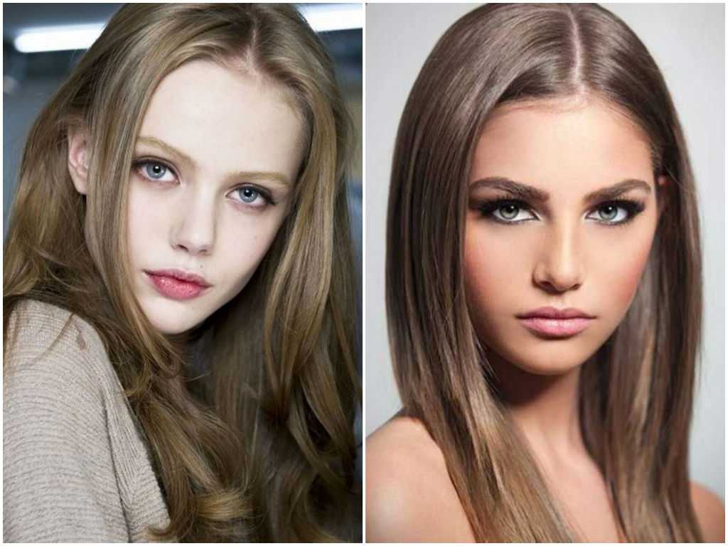 Светло русый цвет фото до и после