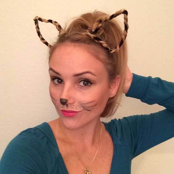 Кошачьи ушки — это просто, 3 способа самостоятельно сделать забавную прическу. ушки из волос на голове: как сделать прическу в стиле кошки или микки мауса