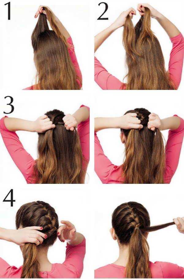 Как сделать косу если свои волосы не густые волосы