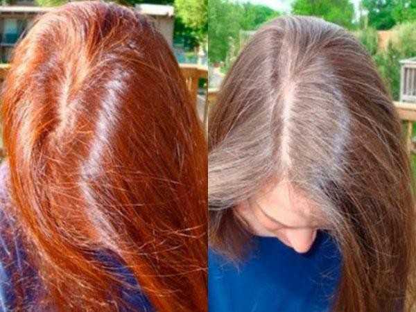 Как быстро смоется безаммиачная краска смоется с осветленных волос