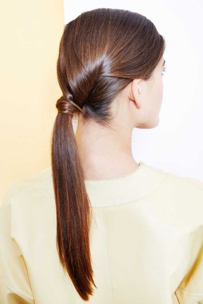 Прическа хвост на длинные волосы: 20 классных и простых идей