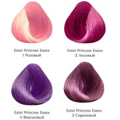 Как покрасить волосы в розовый цвет эстель