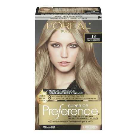 Краска для волос лореаль: палитра цветов и оттенков русого, блонда loreal preference (преферанс)