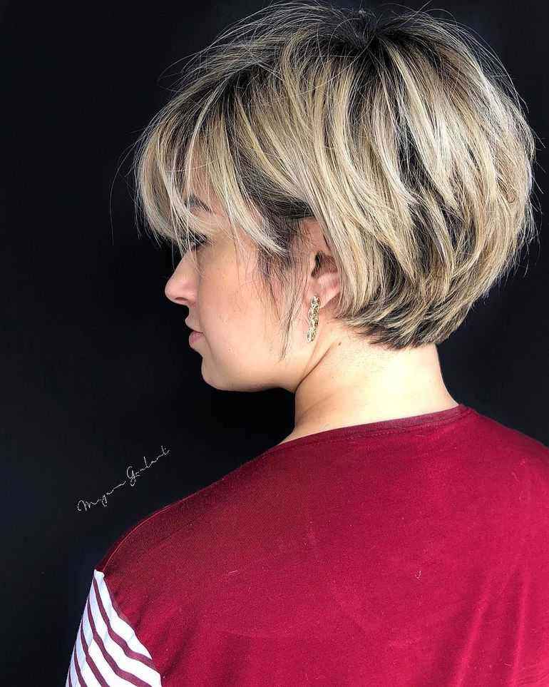 Стрижка каскад на средние, длинные, короткие волосы, с челкой, без челки, 2021, фото