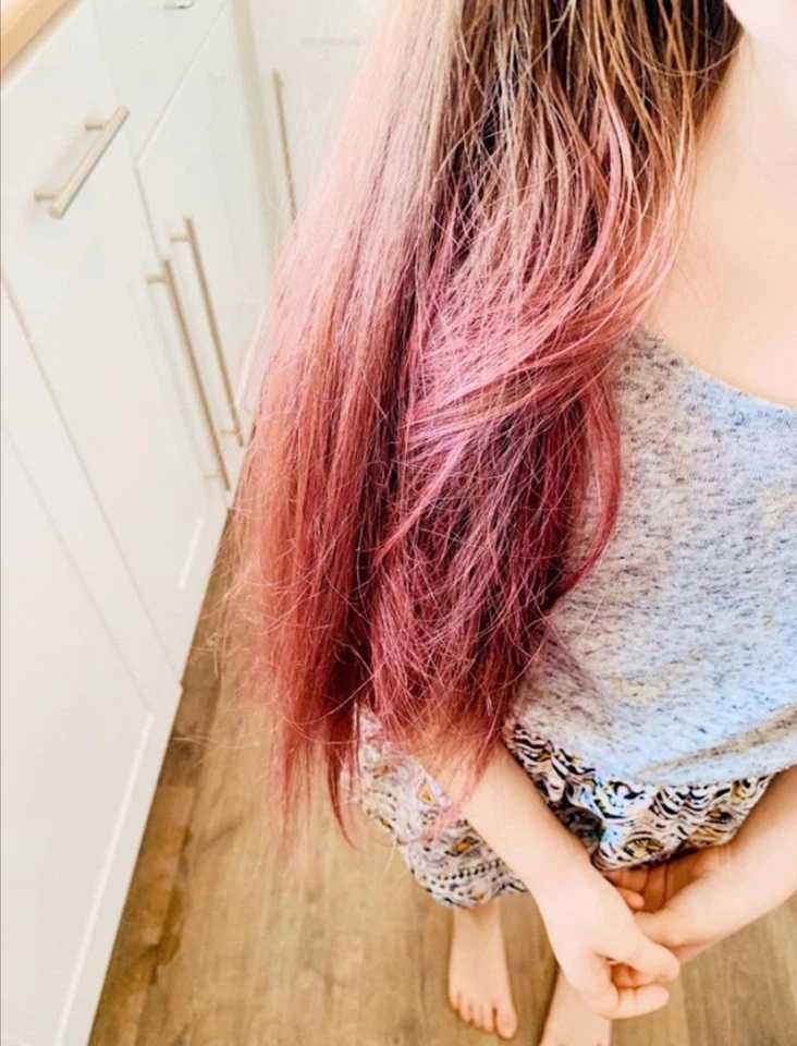 Как можно покрасить кончики волос в 13 лет
