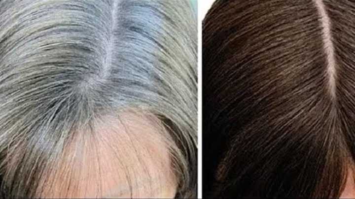 Окрашивание седых волос.   анализ и подготовка
