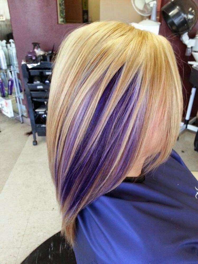Фото окраски волос в два цвета фото