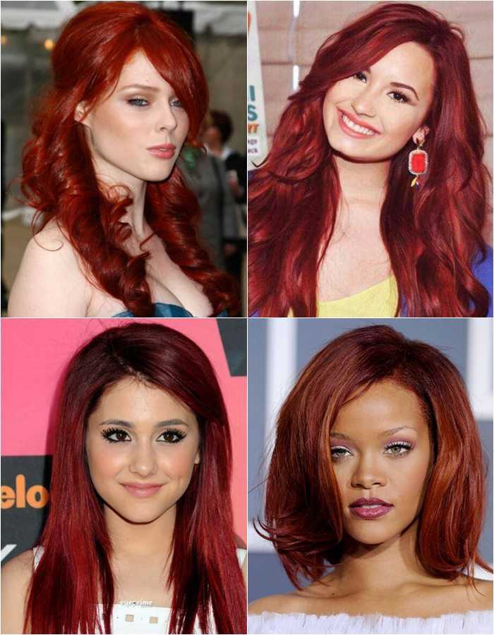 Кому подходят красные волосы? (50 фото) — виды оттенков и рекомендации по окрашиванию