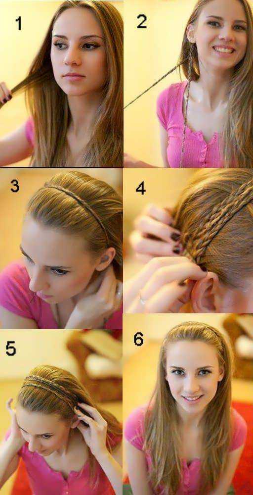 5 вариантов как заплести косу водопад (фото, видео, схемы)