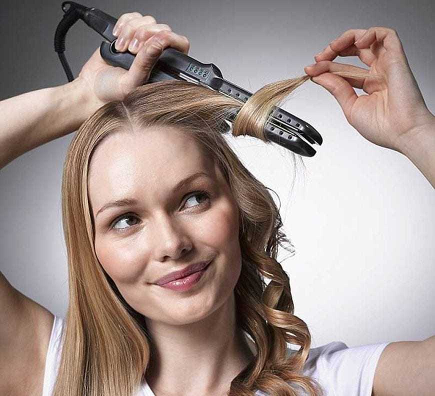 Как легко сделать локоны самой себе утюжком для волос