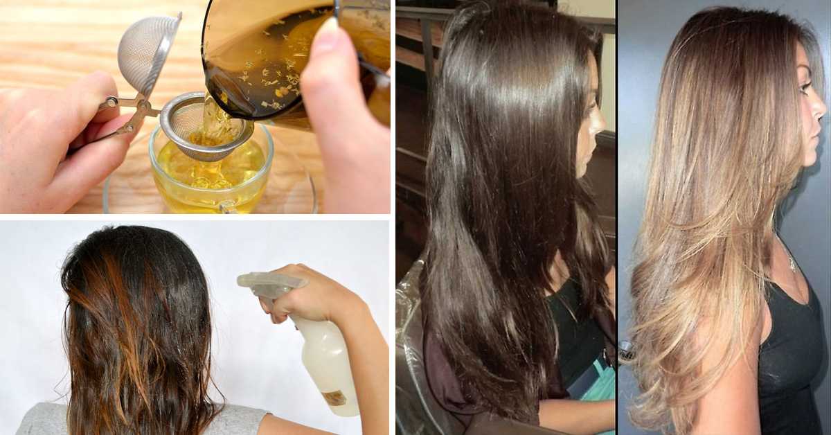 Как немного осветлить темные волосы в домашних условиях без вреда для волос