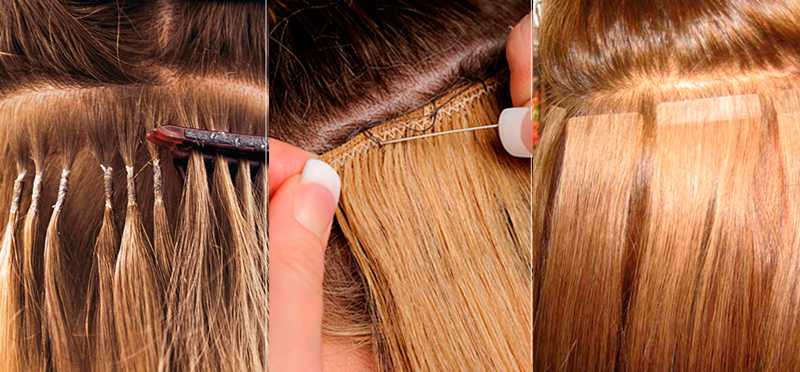 Наращивание волос — как это ?