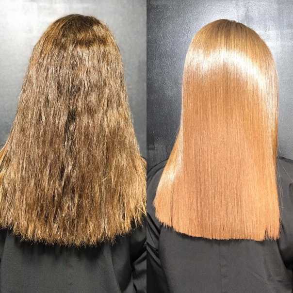 Кератиновое выпрямление волос: как сделать, лучшее, до и после