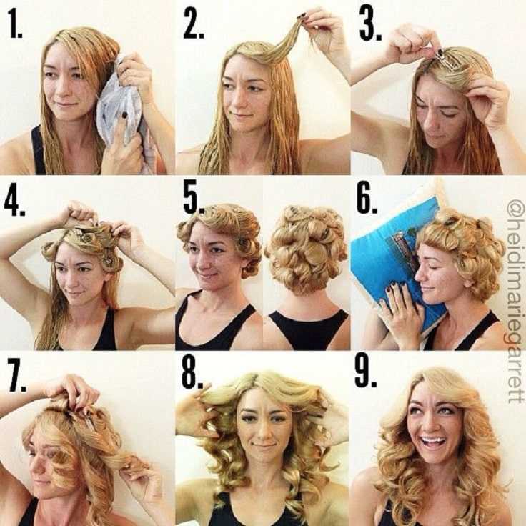 Как накрутить волосы волнами в домашних условиях: проверенные способы для волос разной длины - luv.ru