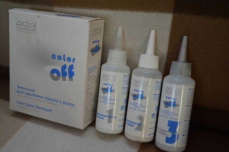 Избавляемся от ненужного цвета прядей при помощи смывки для волос estel color off: преимущества и недостатки, нюансы использования инновационного средства