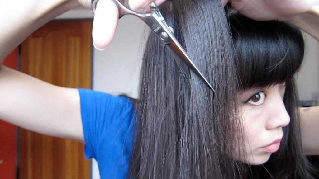 Как самой себе ровно подстричь кончики волос в домашних условиях | quclub.ru