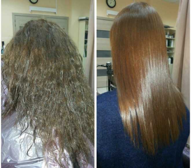 Кератиновое выпрямление волос в салоне — виды, этапы, уход после процедуры