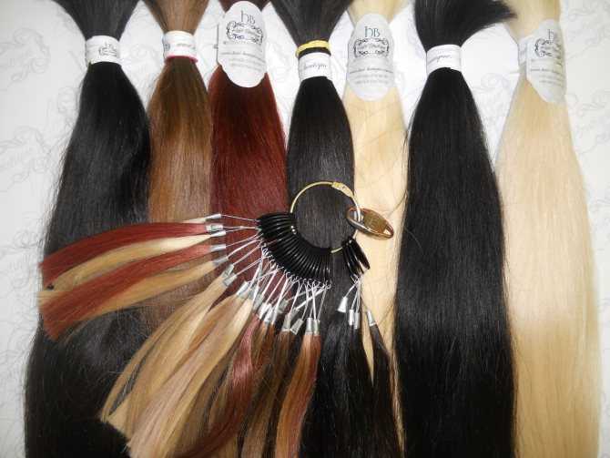 Волосы для наращивания - виды и характеристики • журнал nails