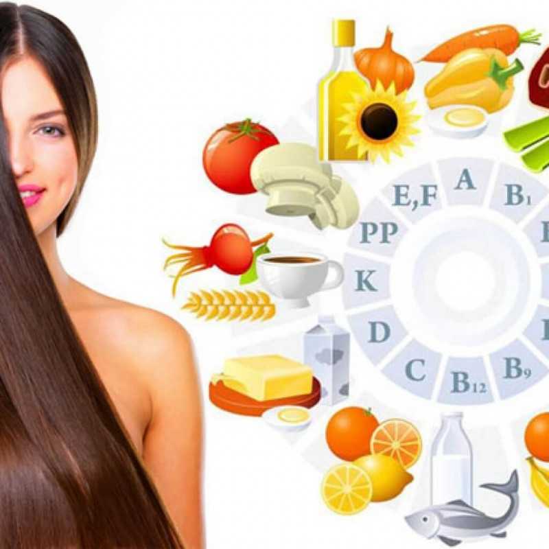 Витамины от выпадения волос. какие продукты укрепляют волосы?