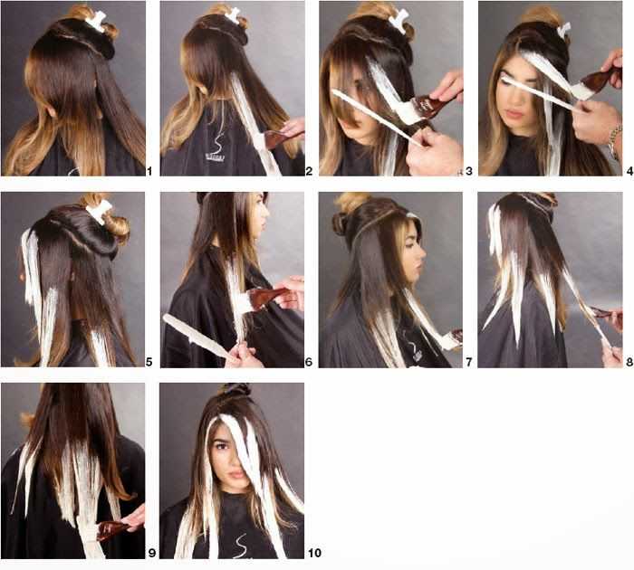 Техника окрашивания волос балаяж популярные методы с фото - уход за волосами