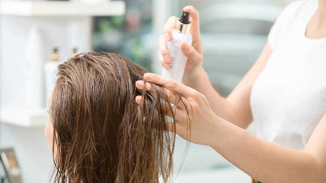 Что наносят на волосы в парикмахерской после стрижки перед укладкой