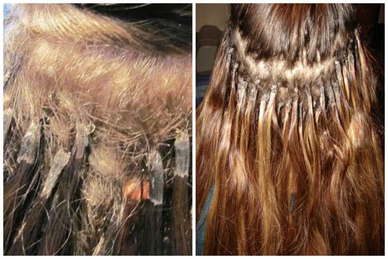 Как наращивают волосы: фото до и после, технологии, описание способов, отзывы