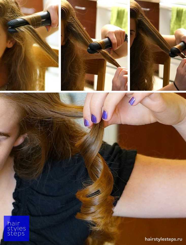 Как закрутить волосы если они прямые
